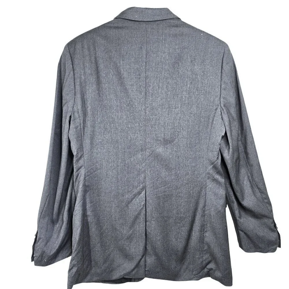 Banana Republic Modern Fit Suit Wool Jacket in Gray 38S